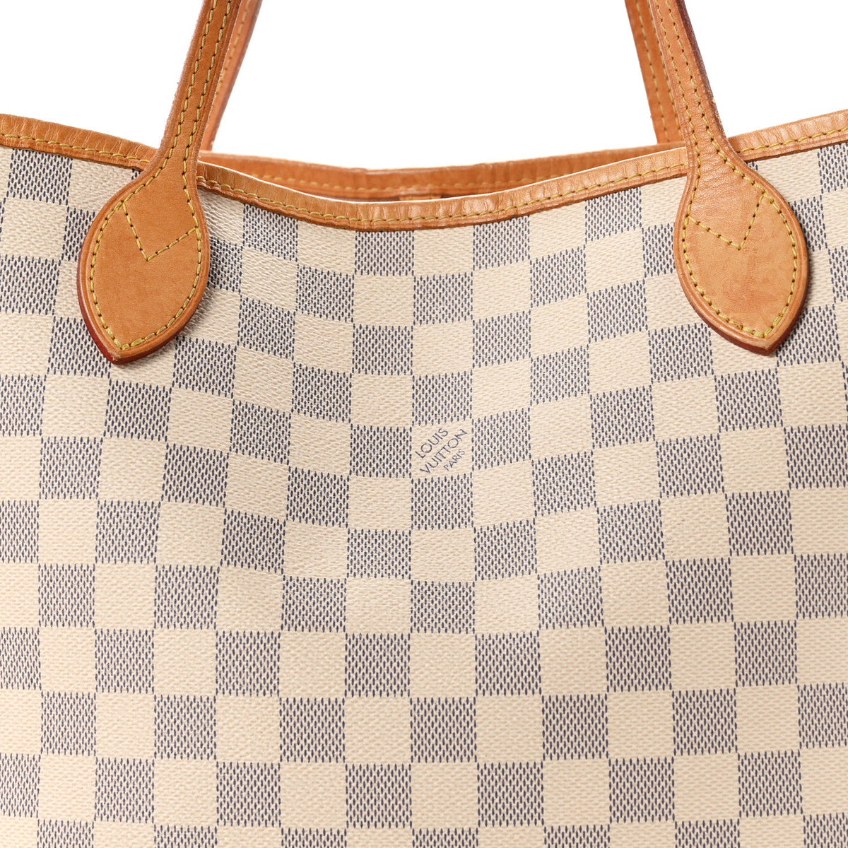 Damier Azur Neo Neverfull MM Rose Ballerine