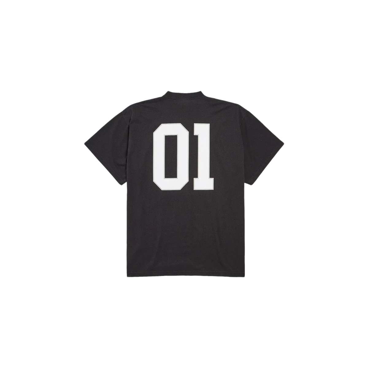 Balenciaga 01 Basketball Series T-Shirt Black/White