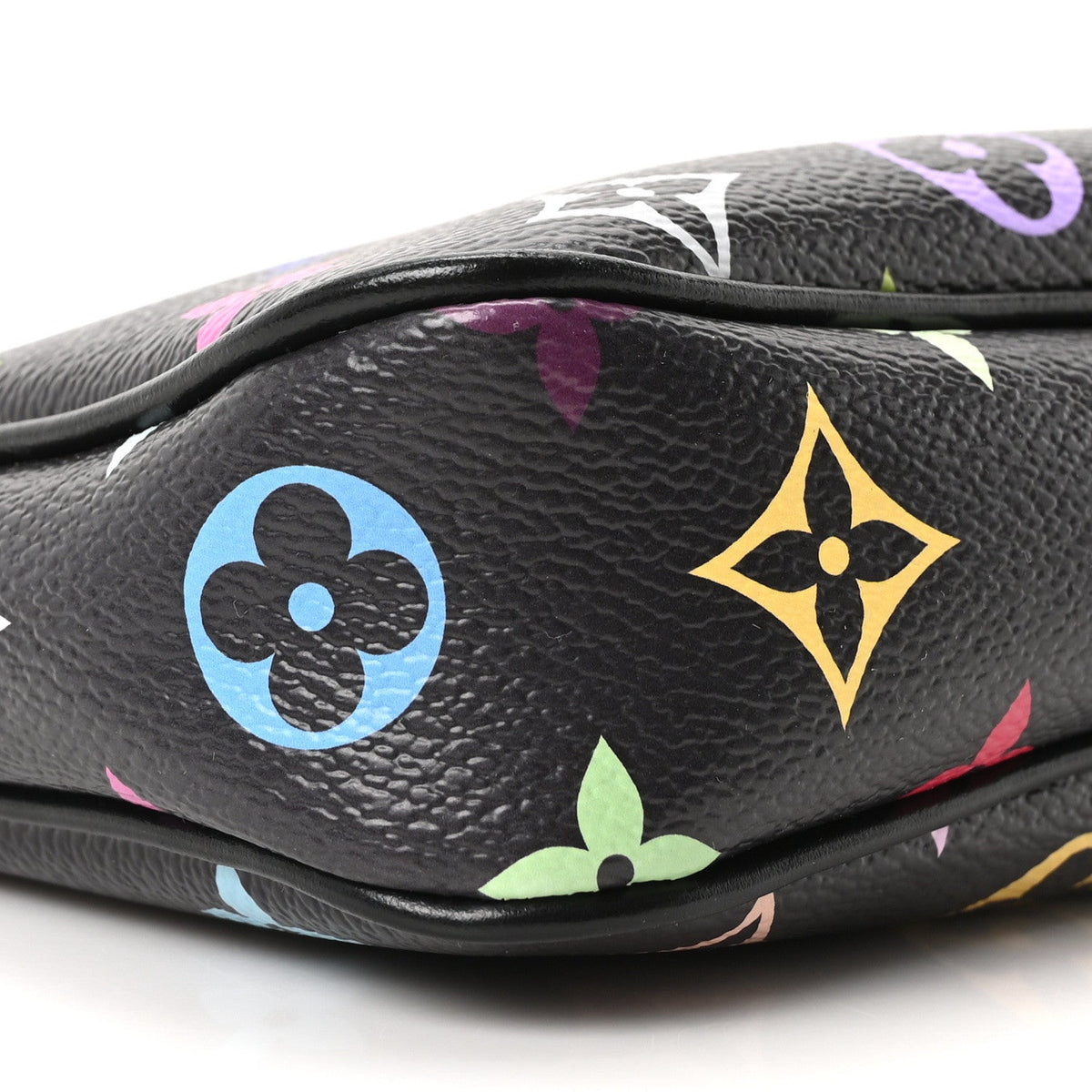 LV X TM Monogram Multicolor Pochette Accessories Black