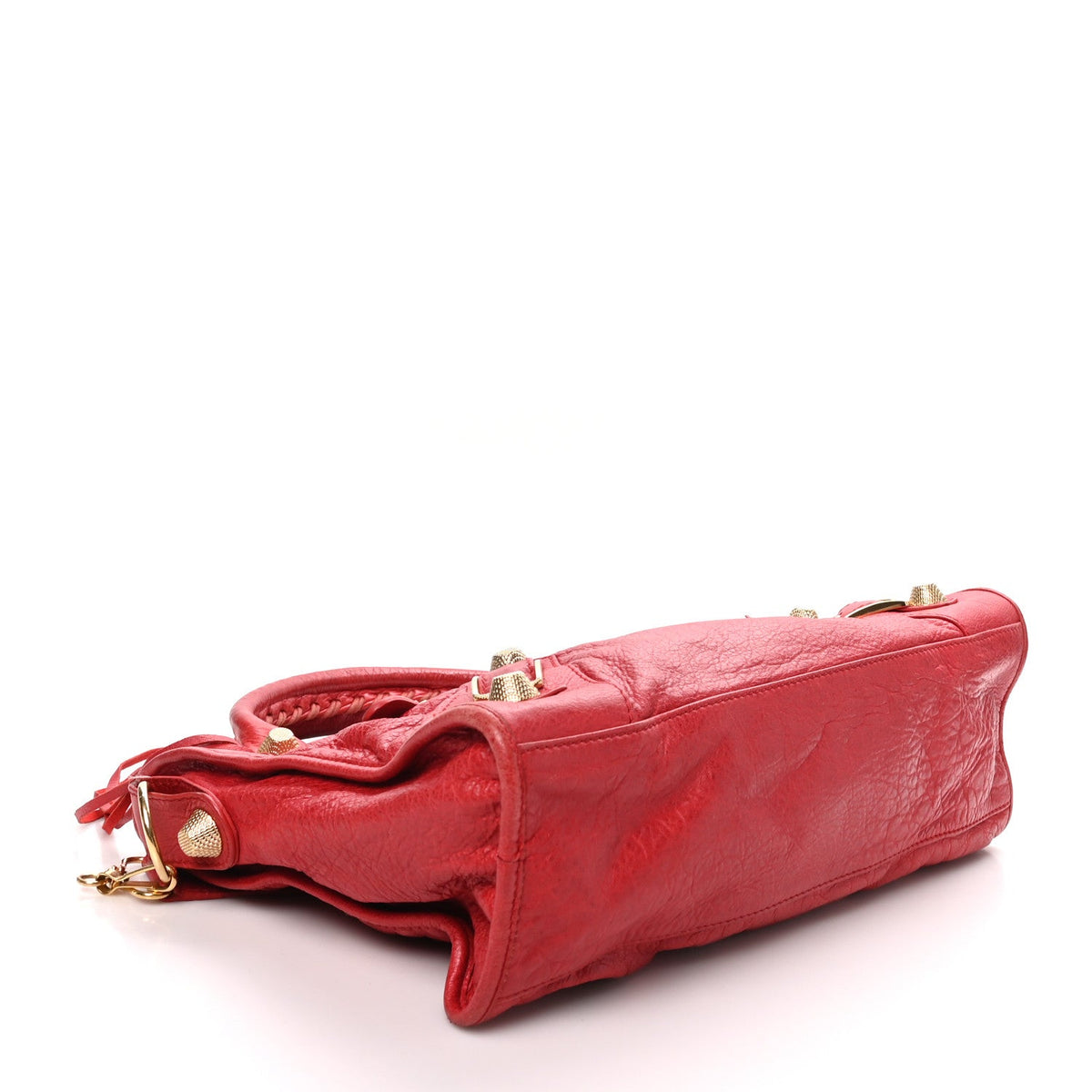 Agneau Giant 21 Gold Hardware City Rouge Coquelicot