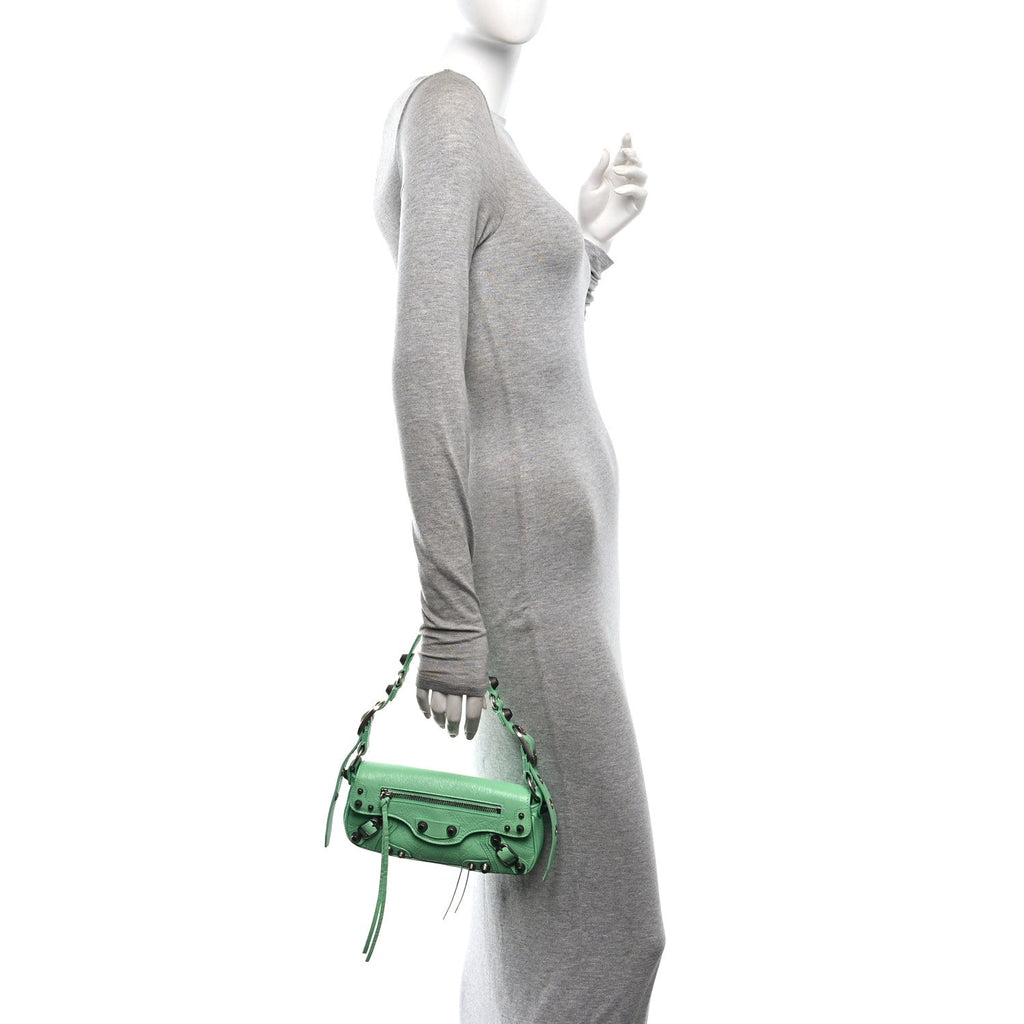 Agneau Arena Le Cagole Sling Bag XS Mint Green