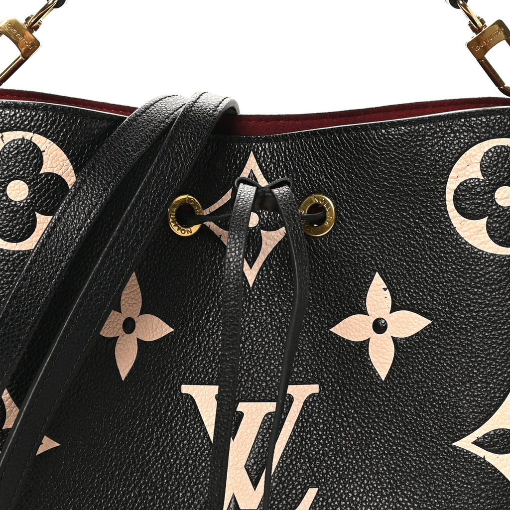 Empreinte Monogram Giant Neonoe MM Black Beige