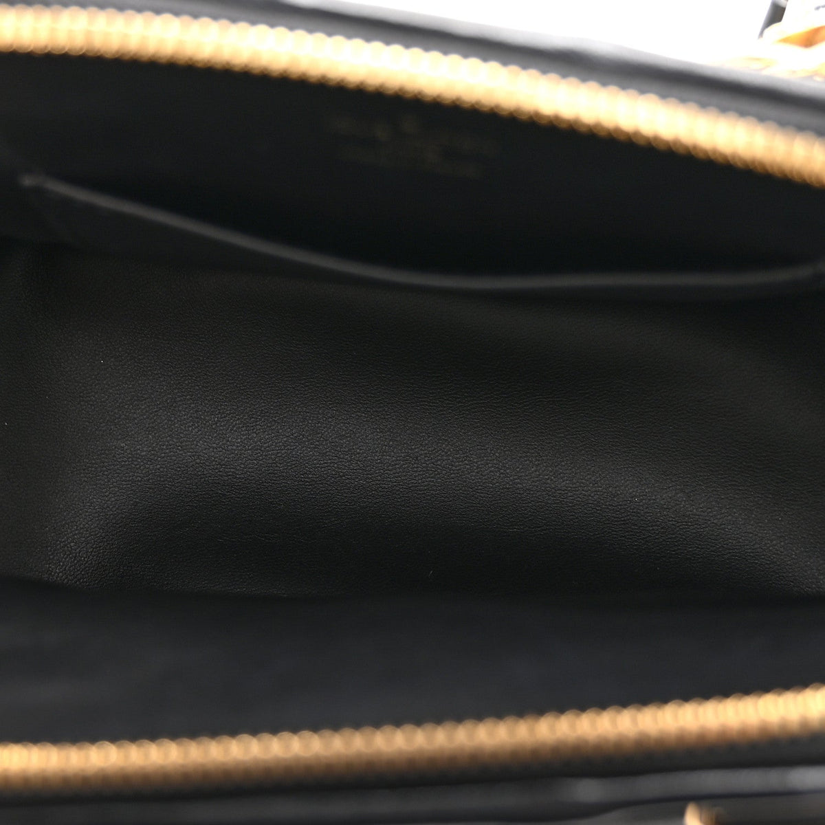 Lambskin Malletage Alma BB Black White