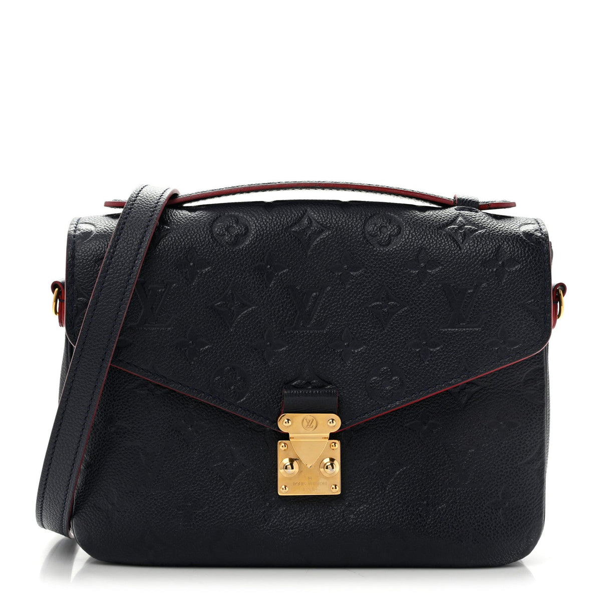 Empreinte Pochette Metis Marine Rouge