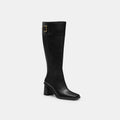 Coach Outlet Heeled Buckle Boot
