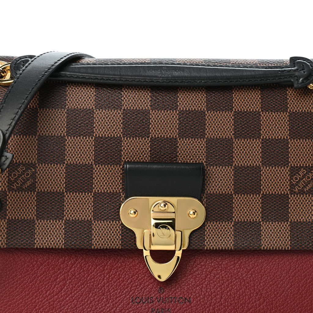 Damier Ebene Vavin PM Bordeaux