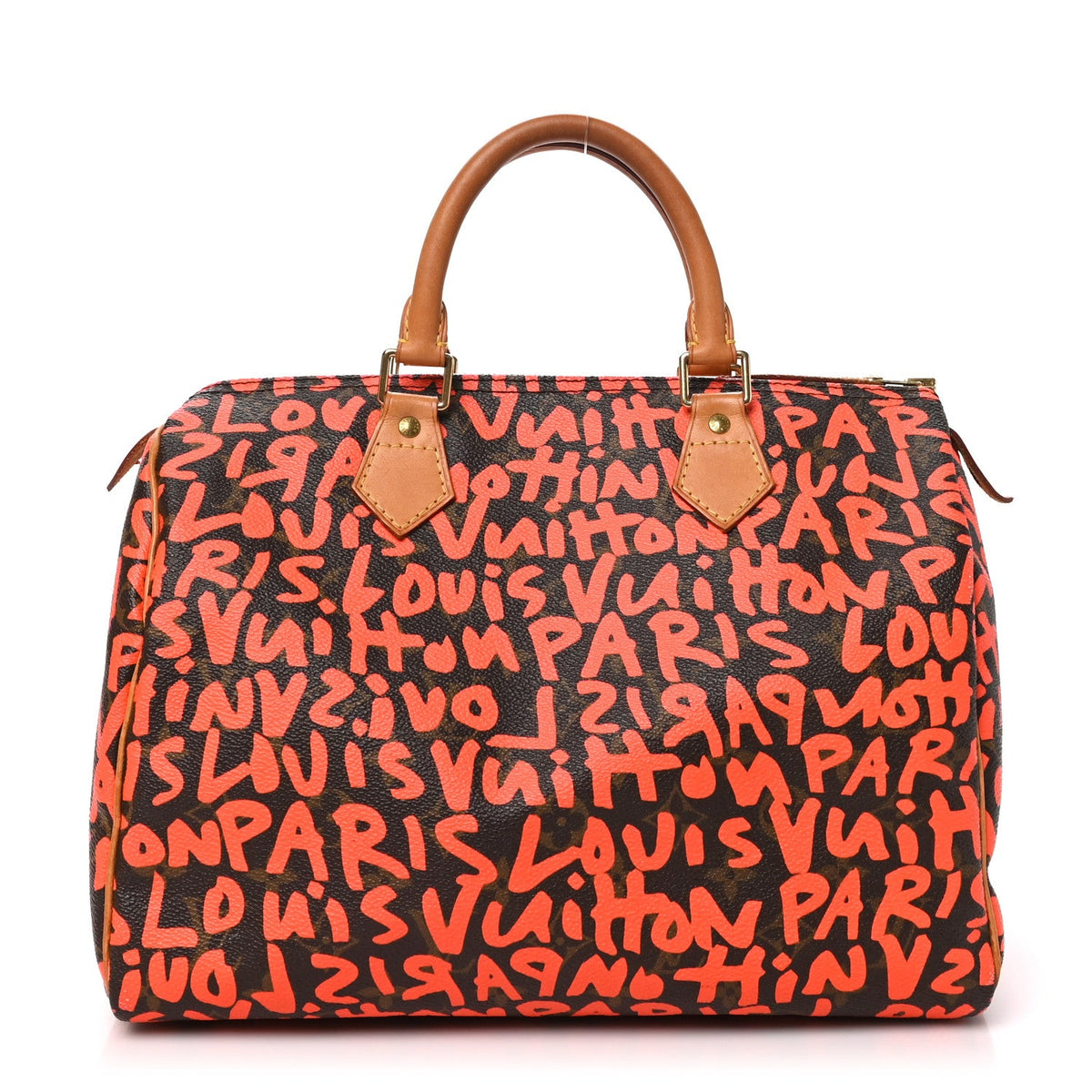 Monogram Graffiti Speedy 30 Orange