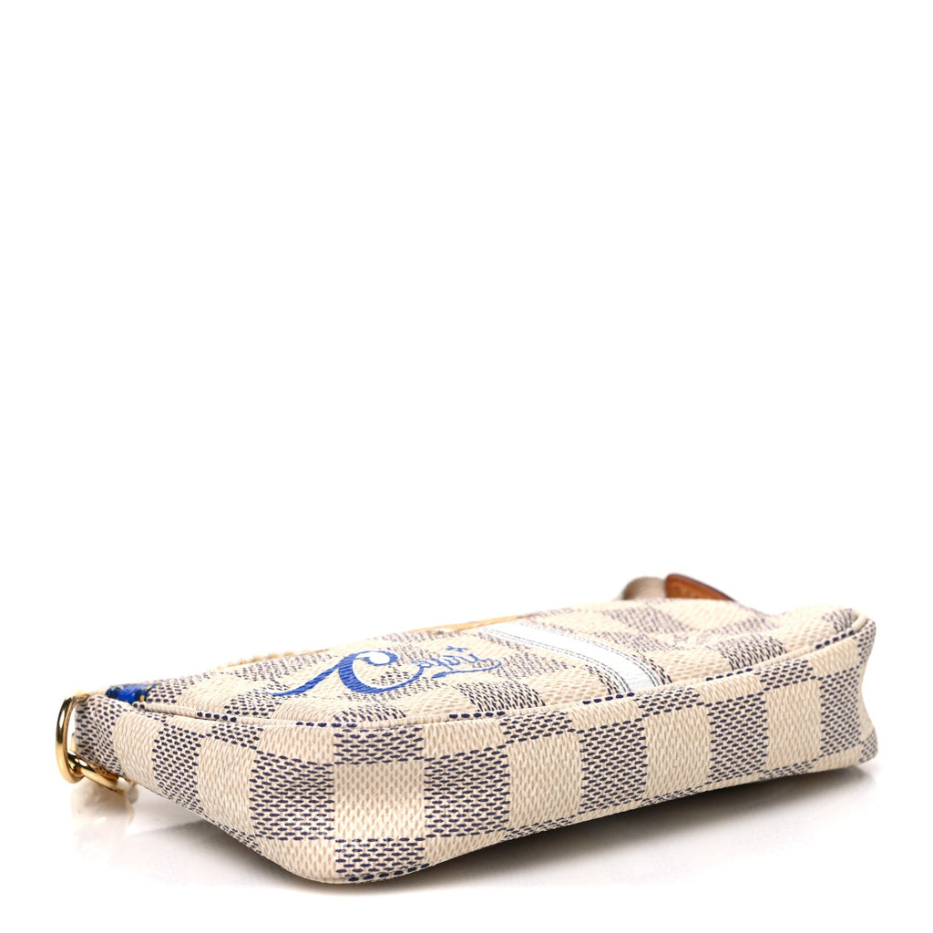 Damier Azur Summer Trunks Capri Mini Pochette Accessories
