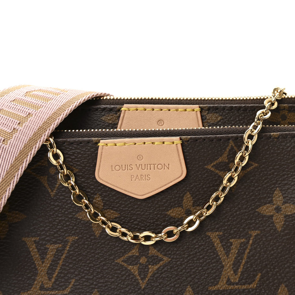 Monogram Multi Pochette Accessories Rose Clair