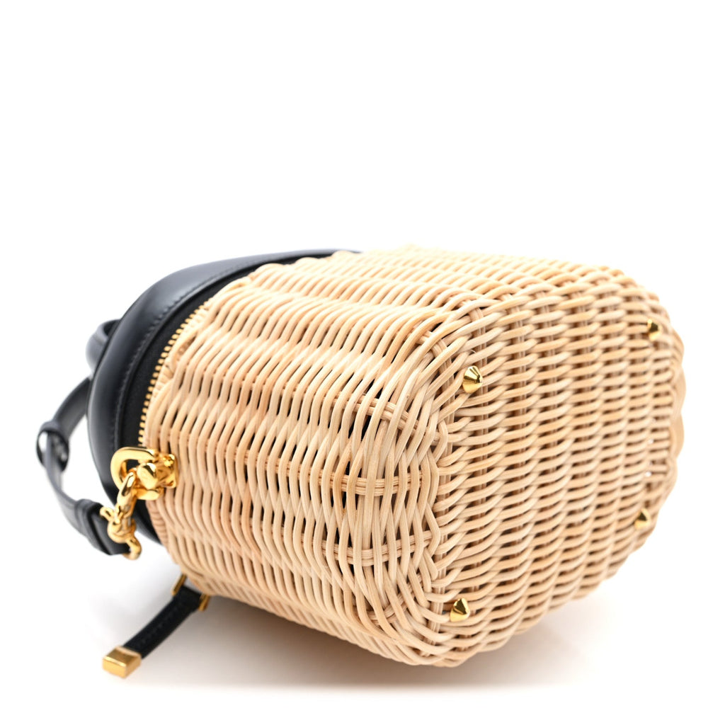 Wicker CD Vanity Black