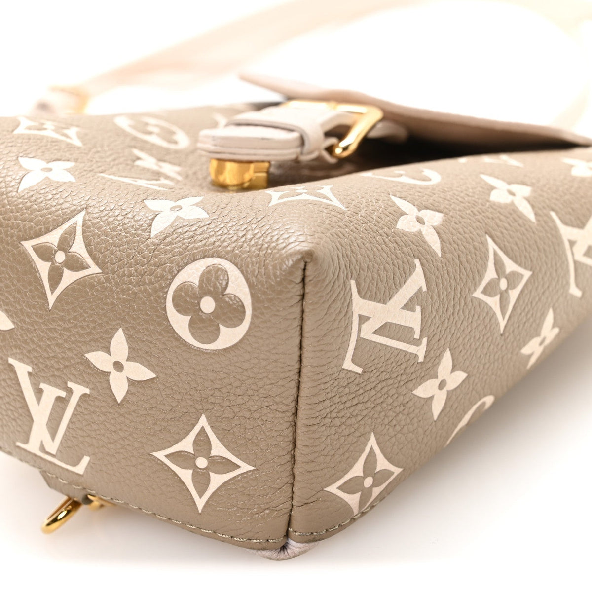 Empreinte Monogram Spring In The City Tiny Backpack Kaki Beige Cream