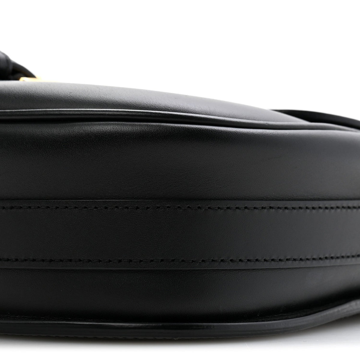 Box Calfskin Medium Bobby Flap Black