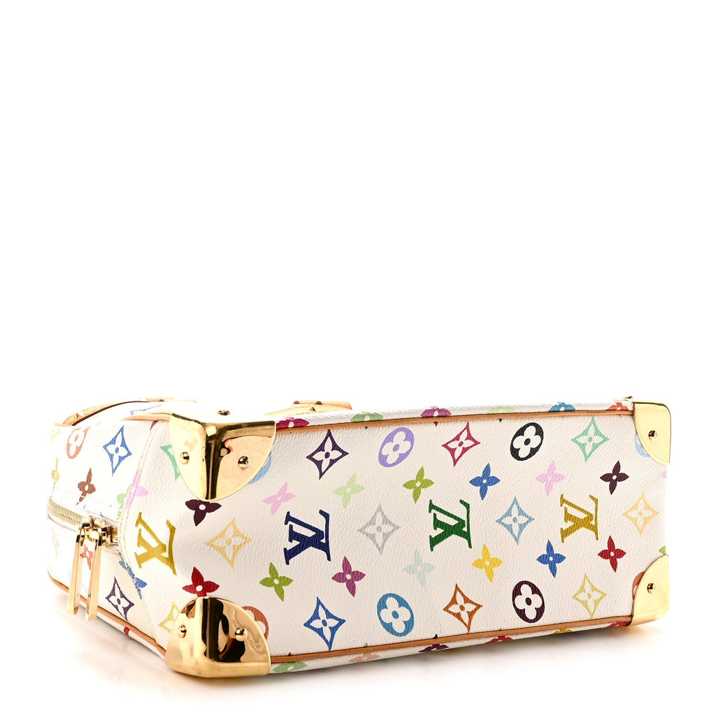 Monogram Multicolor Trouville White