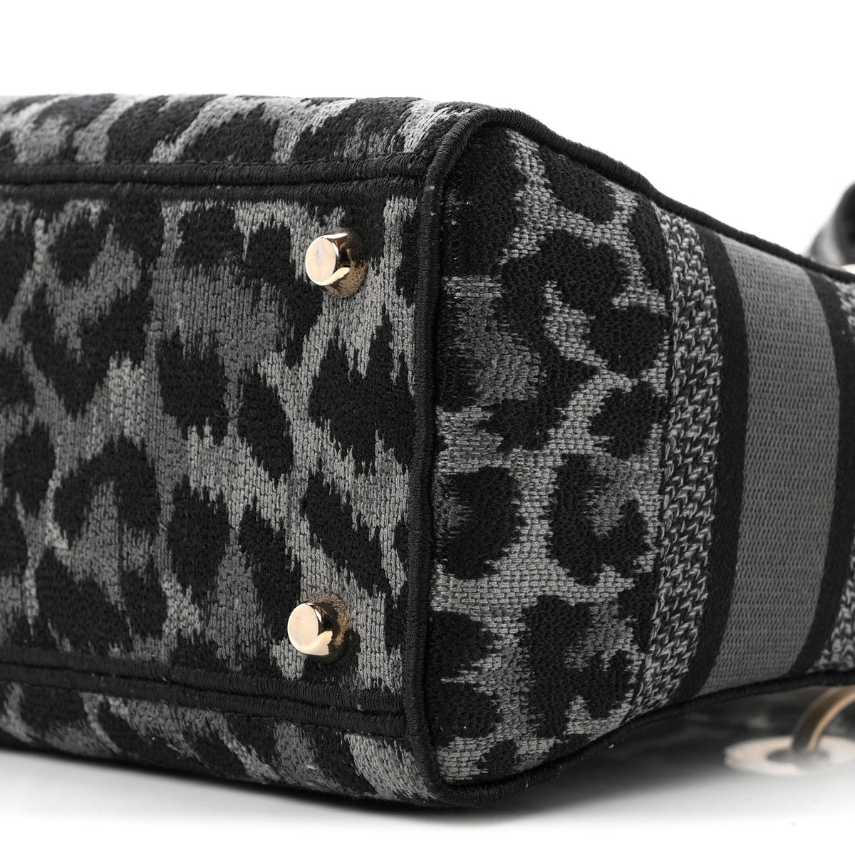 Canvas Medium Mizza Embroidered Lady D-Lite Grey