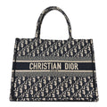 Oblique Medium Book Tote Blue Multicolor