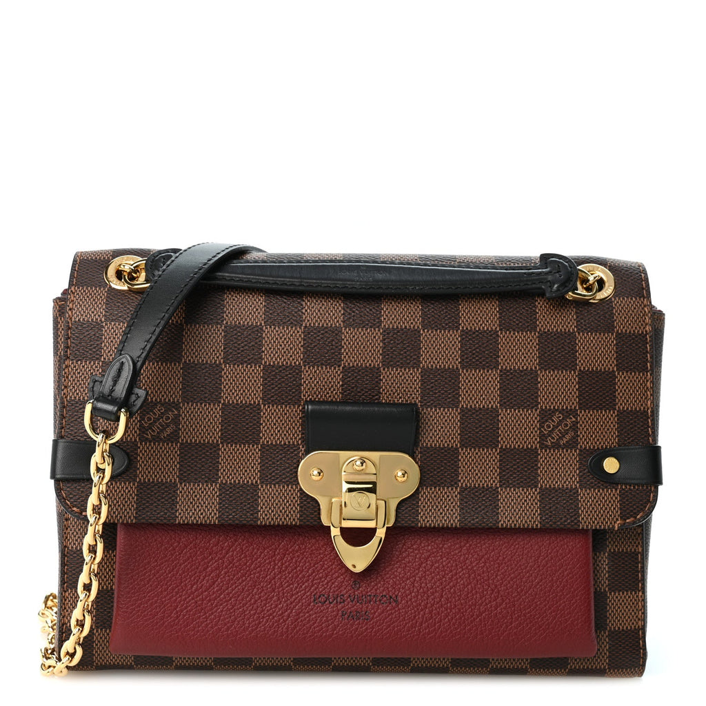 Damier Ebene Vavin PM Bordeaux