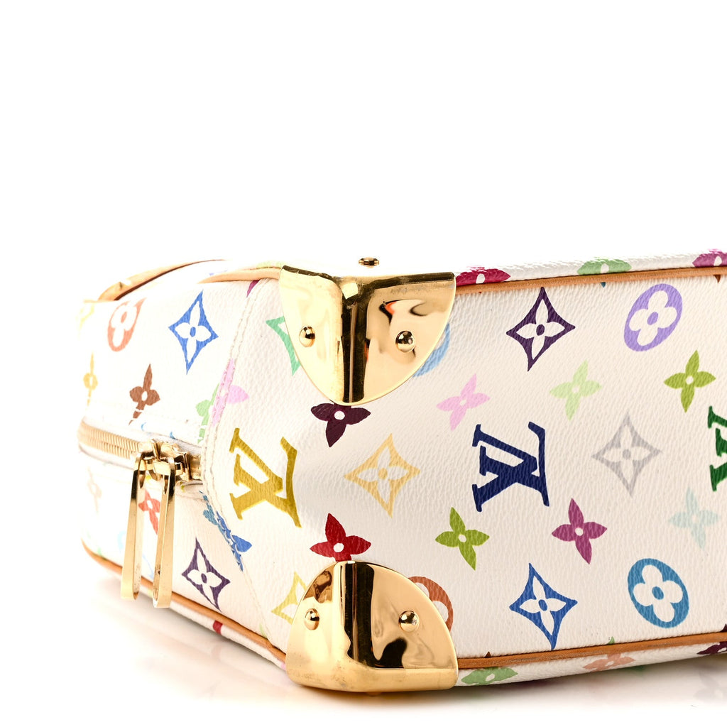 Monogram Multicolor Trouville White