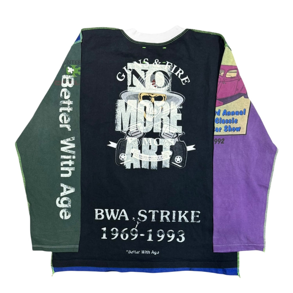 Better With Age Gently Reversible Long Sleeve Shirt Purple/Green