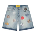 Godspeed Infinity Denim Jeans Shorts Multi Color