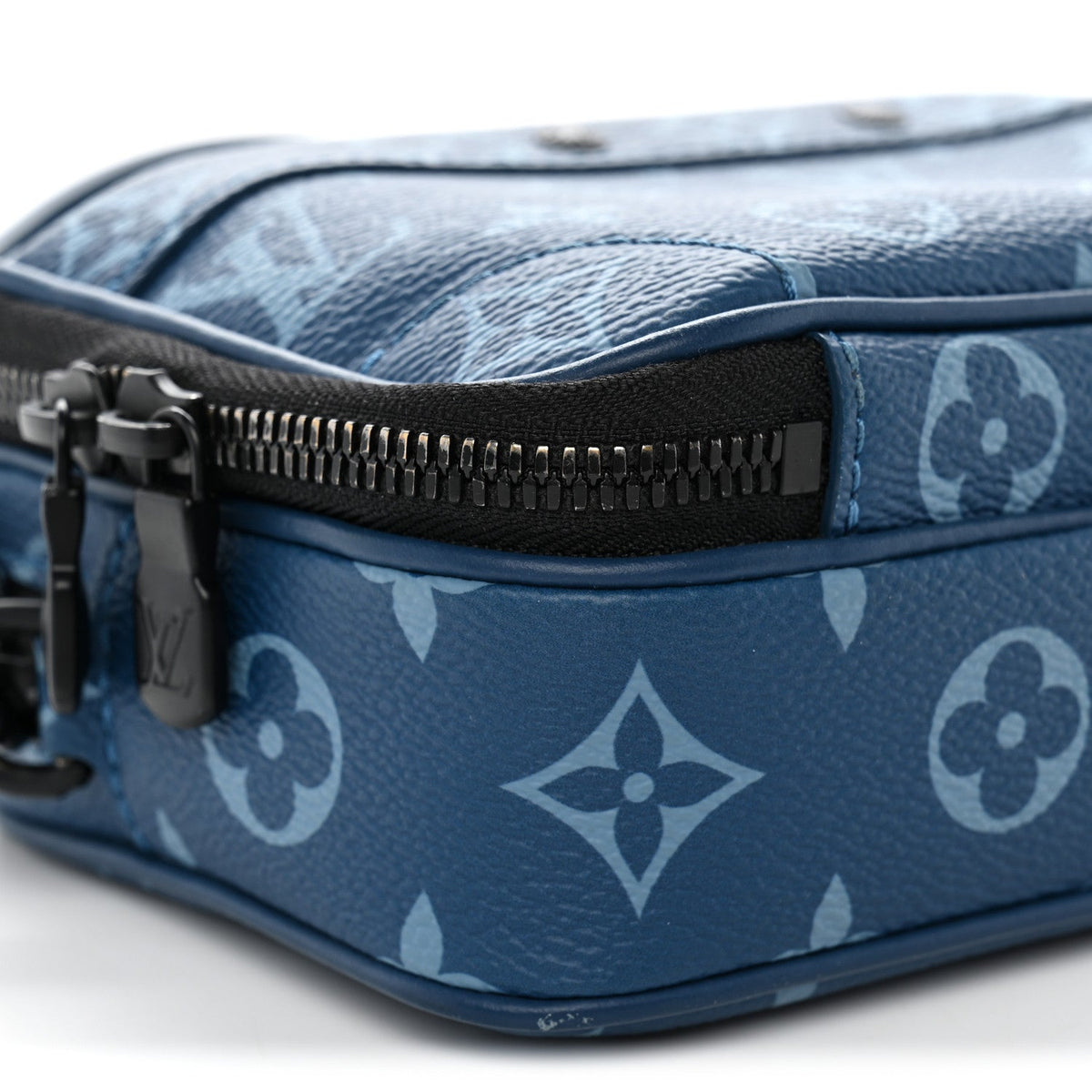 Monogram Alpha Wearable Wallet Atlantic Blue