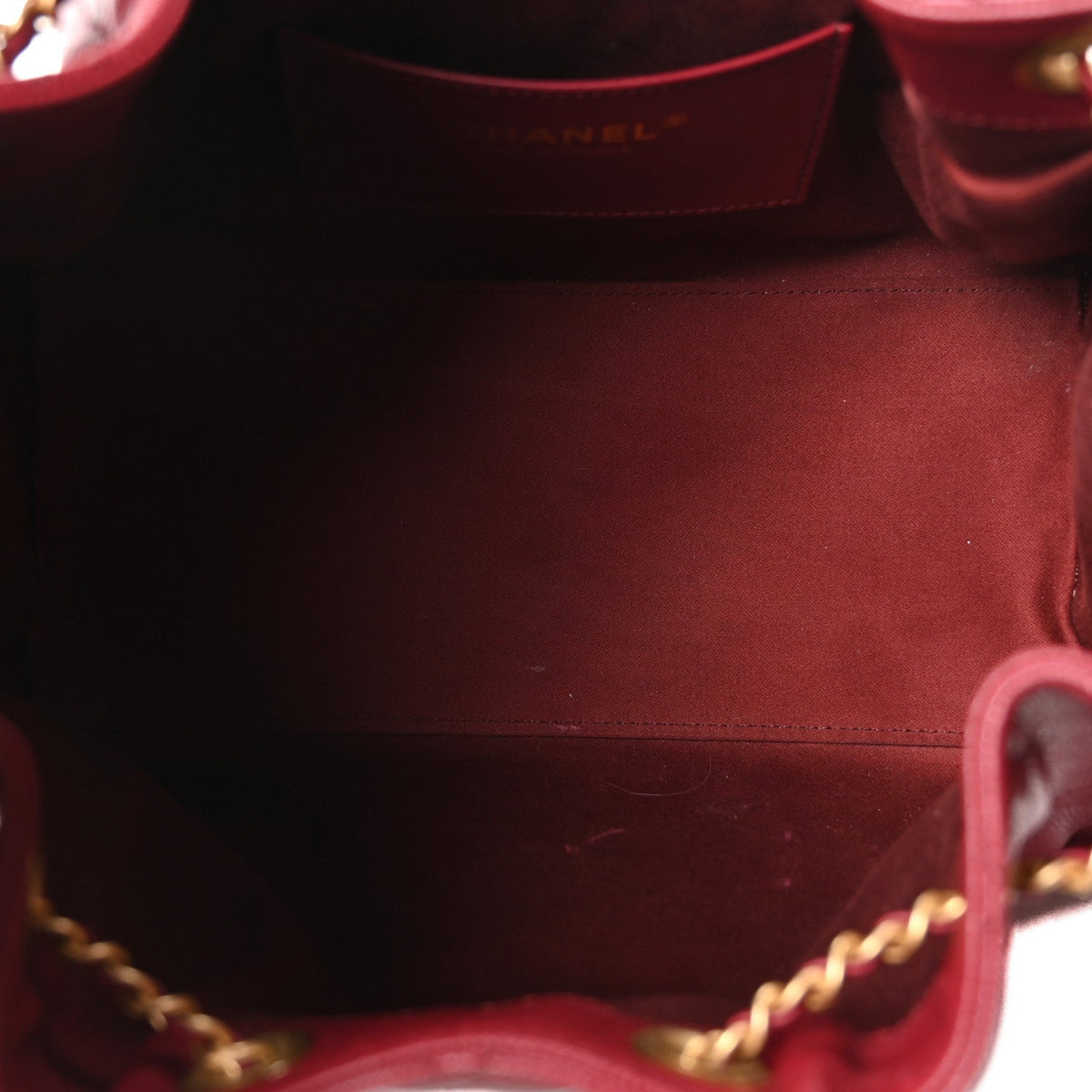 Caviar Quilted Small Chanel 25 Handbag Burgundy