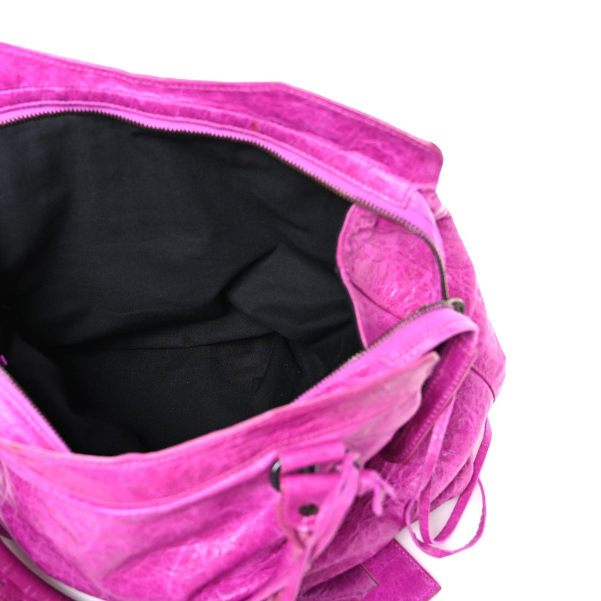 Agneau Classic Hardware Step Magenta