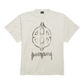Balenciaga Off-White Metal BB Stencil T-shirt
