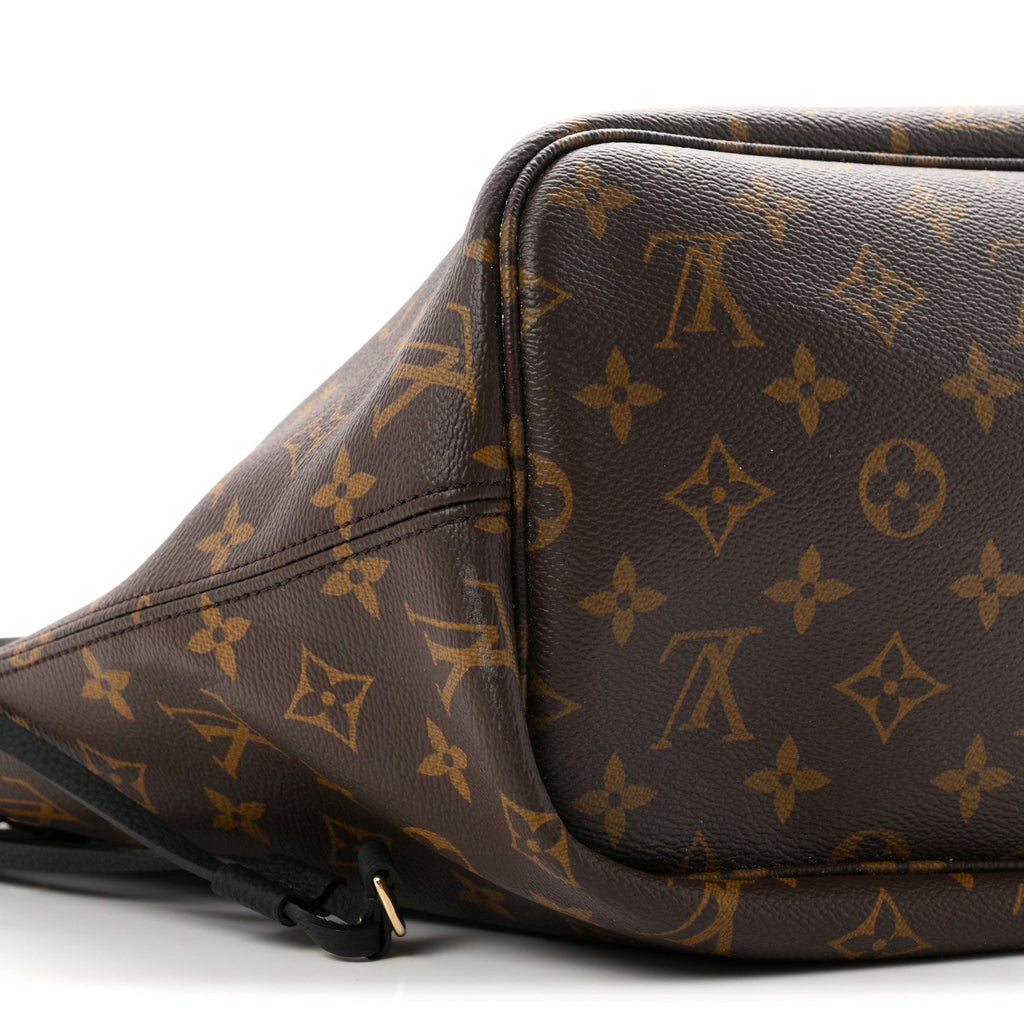 Monogram Calfskin Neo Neverfull Inside Out MM Black