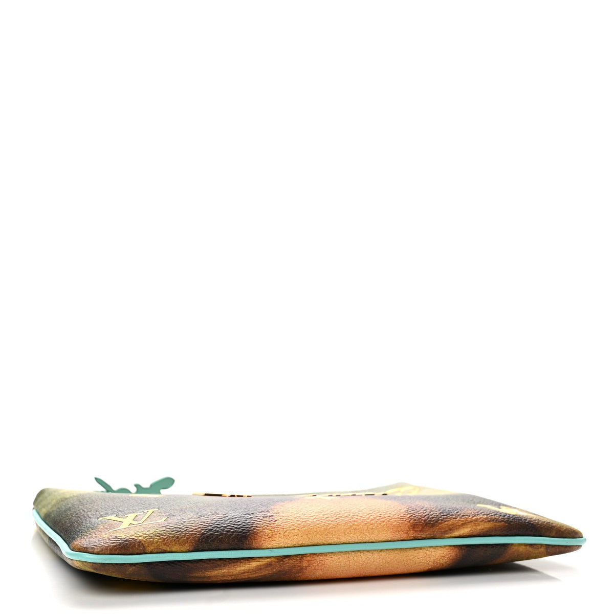 Masters Da Vinci Pochette Clutch Vert D'eau
