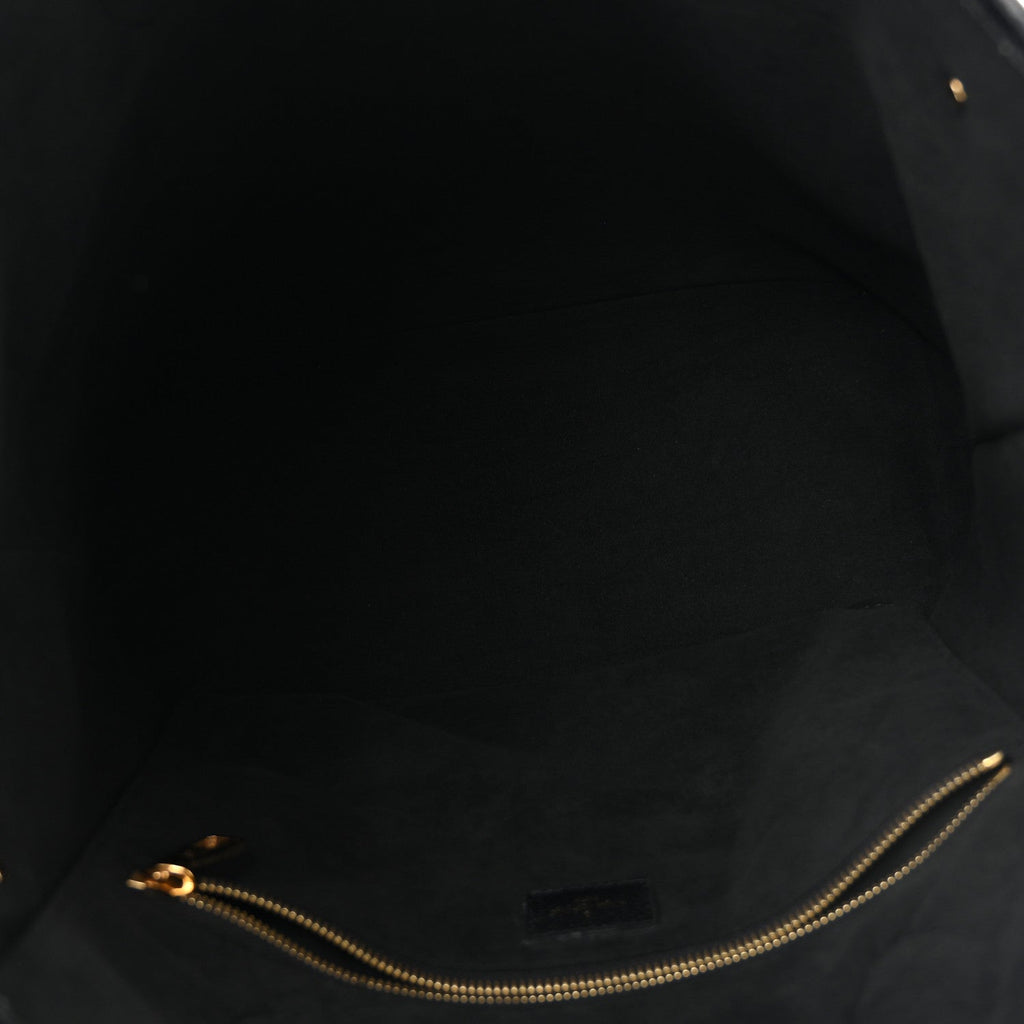 Empreinte Monogram Giant Neverfull MM Black Beige