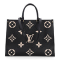 Empreinte Monogram Giant Onthego MM Black Beige