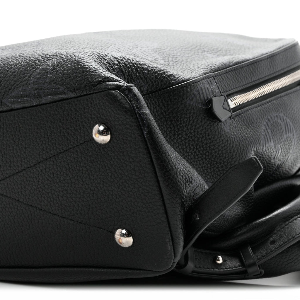 Taurillon Monogram Shadow Armand Backpack Black