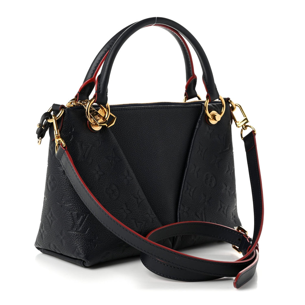 Empreinte V Tote BB Marine Rouge
