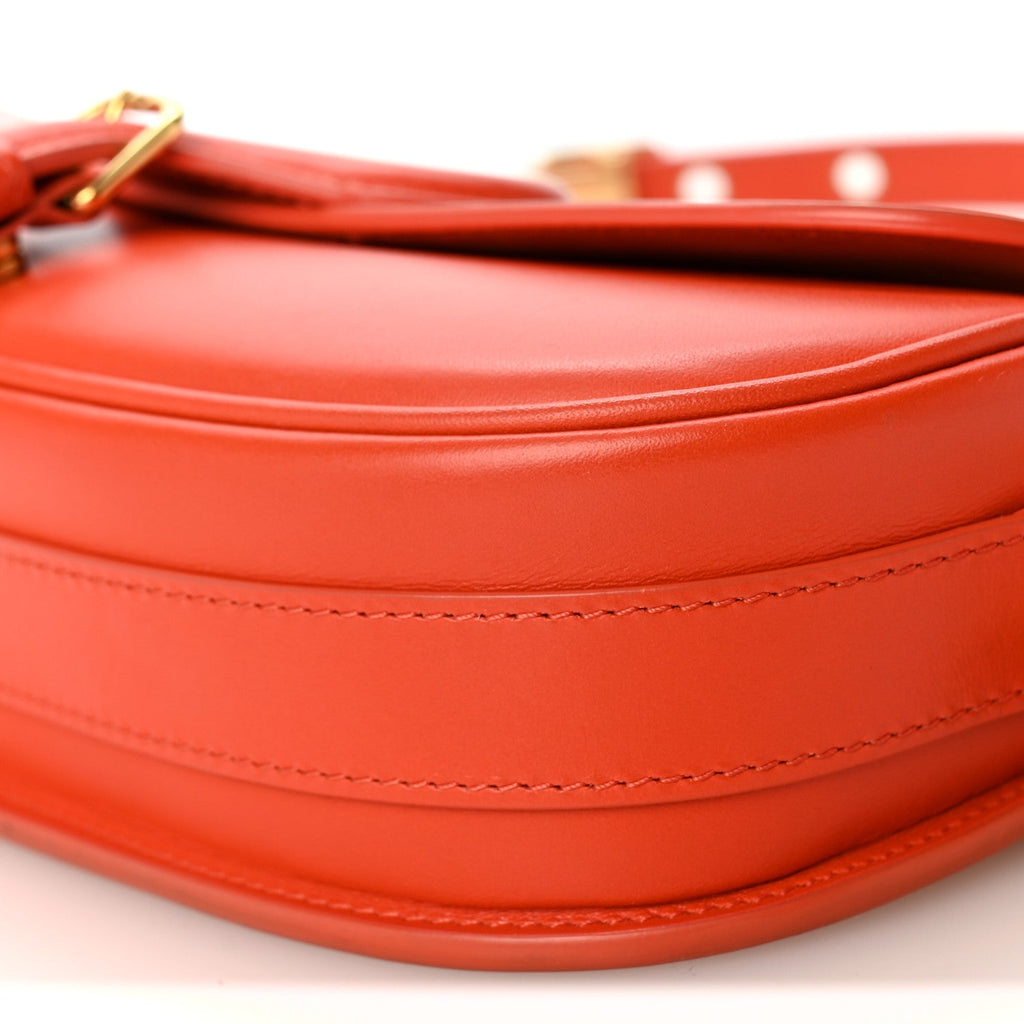 Box Calfskin East West Bobby Bag Orange