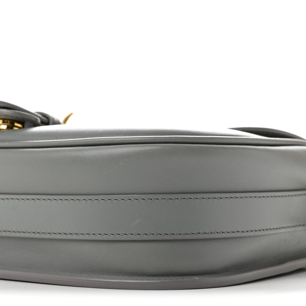 Box Calfskin Medium Bobby Flap Gray