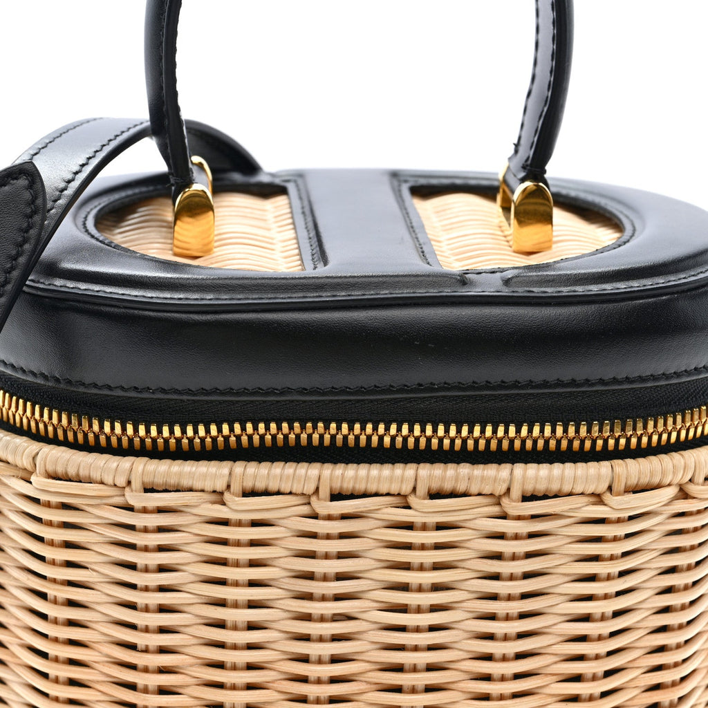 Wicker CD Vanity Black