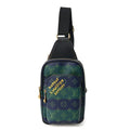 Monogram Heritage Avenue Slingbag PM Blue Stripes