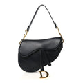 Calfskin Saddle Bag Black