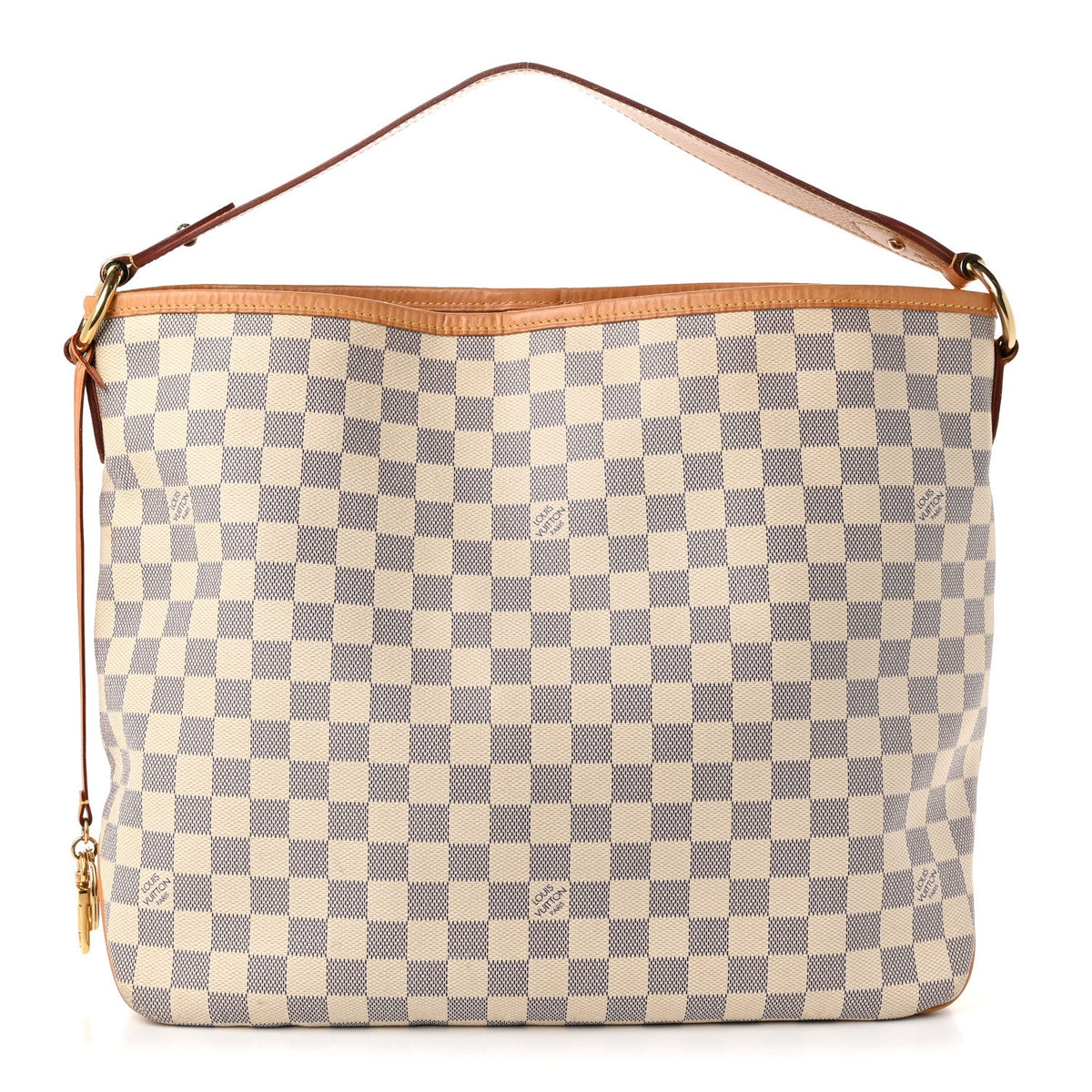 Damier Azur Delightful MM Rose Ballerine