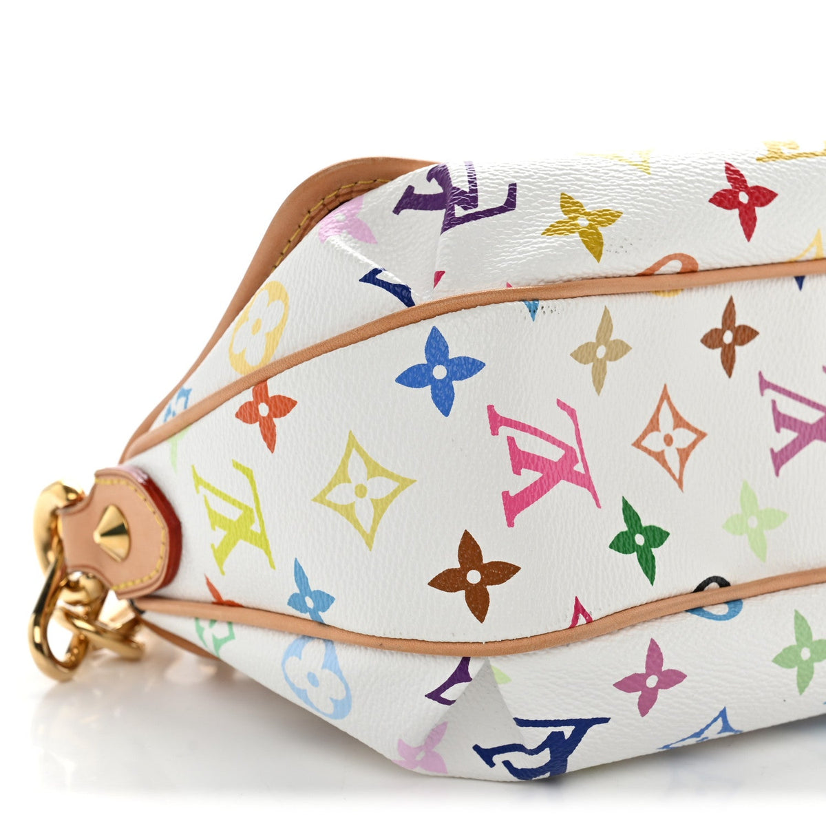 Monogram Multicolor Patti White