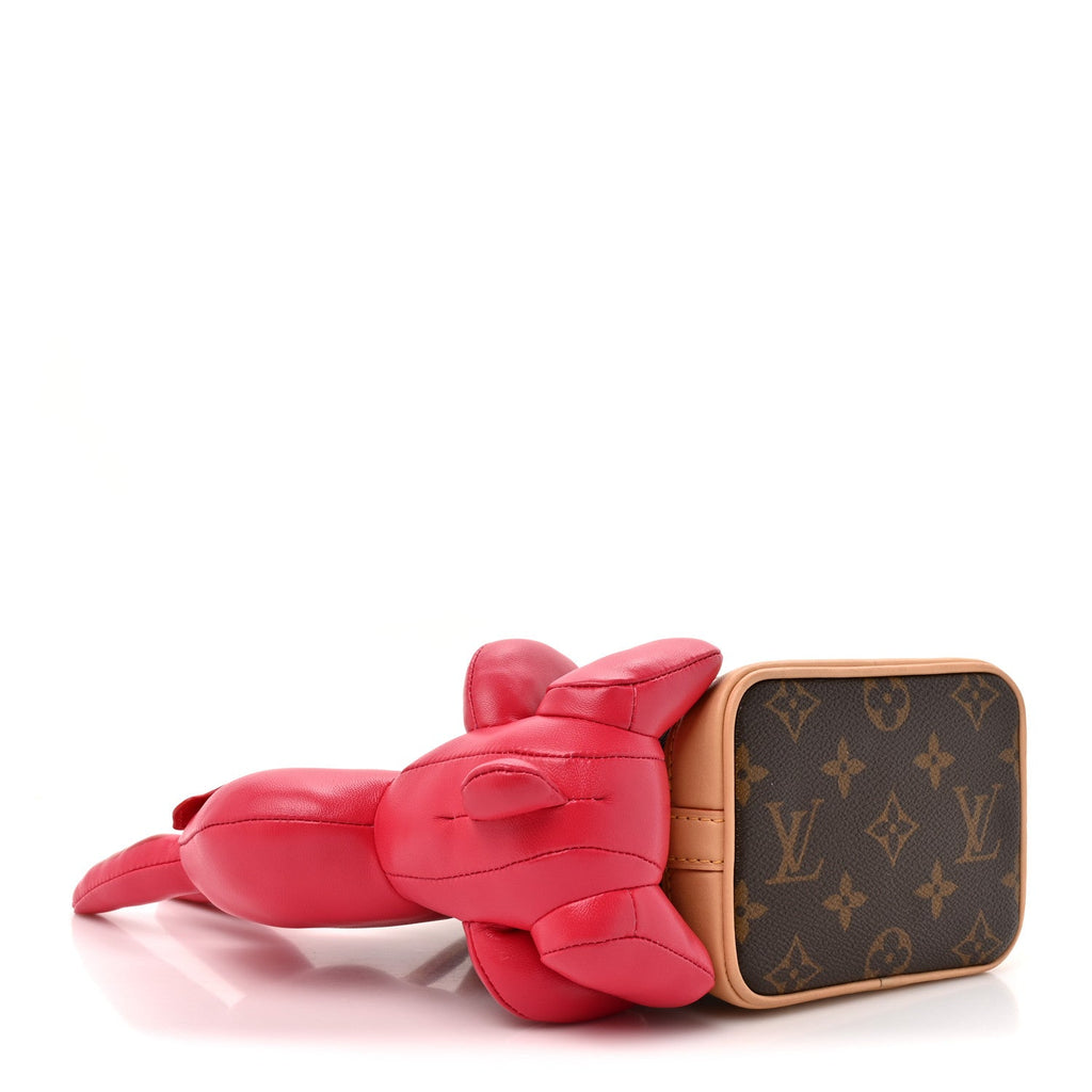 LV X Sun Yitian Monogram Rabbit Nano Noe