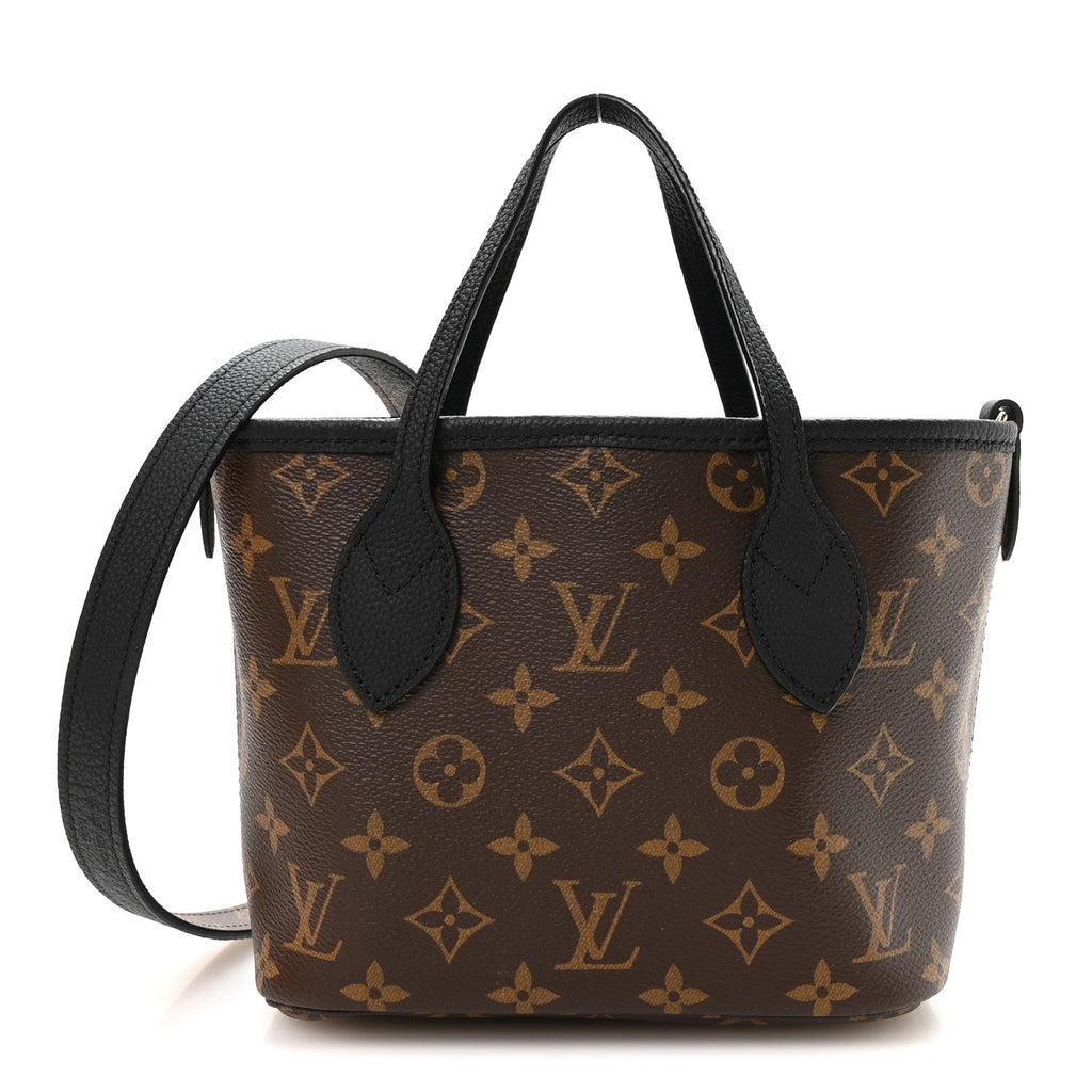 Monogram Neverfull Inside Out Bandouliere BB Black