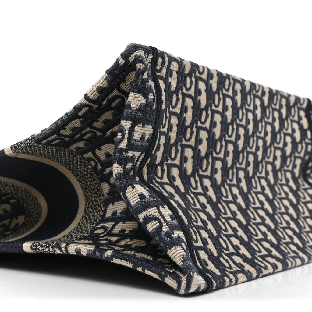 Oblique Medium Book Tote Blue Multicolor