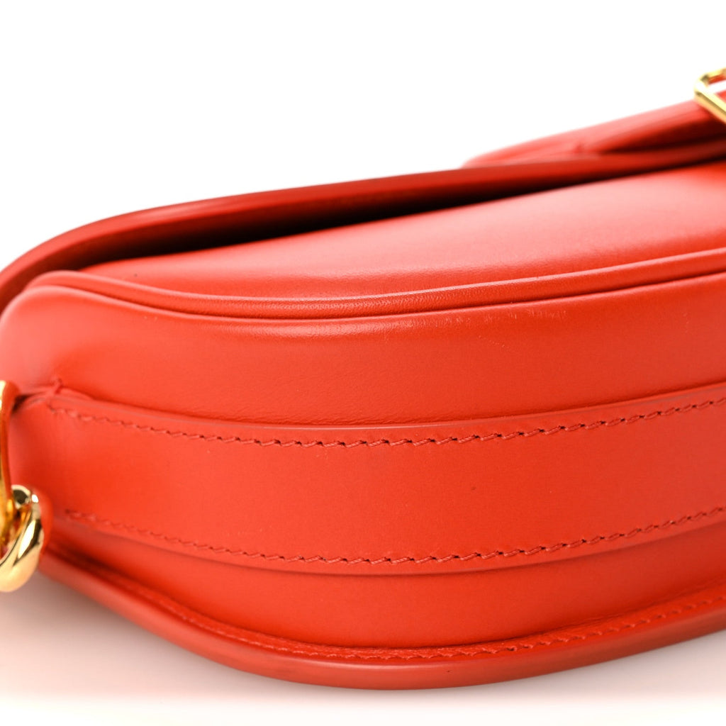 Box Calfskin East West Bobby Bag Orange