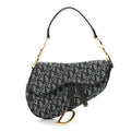 Monogram Saddle Bag Blue