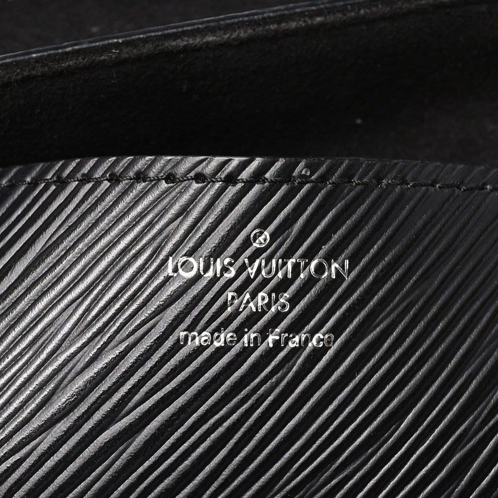 Epi Twist Shoulder Bag MM Black