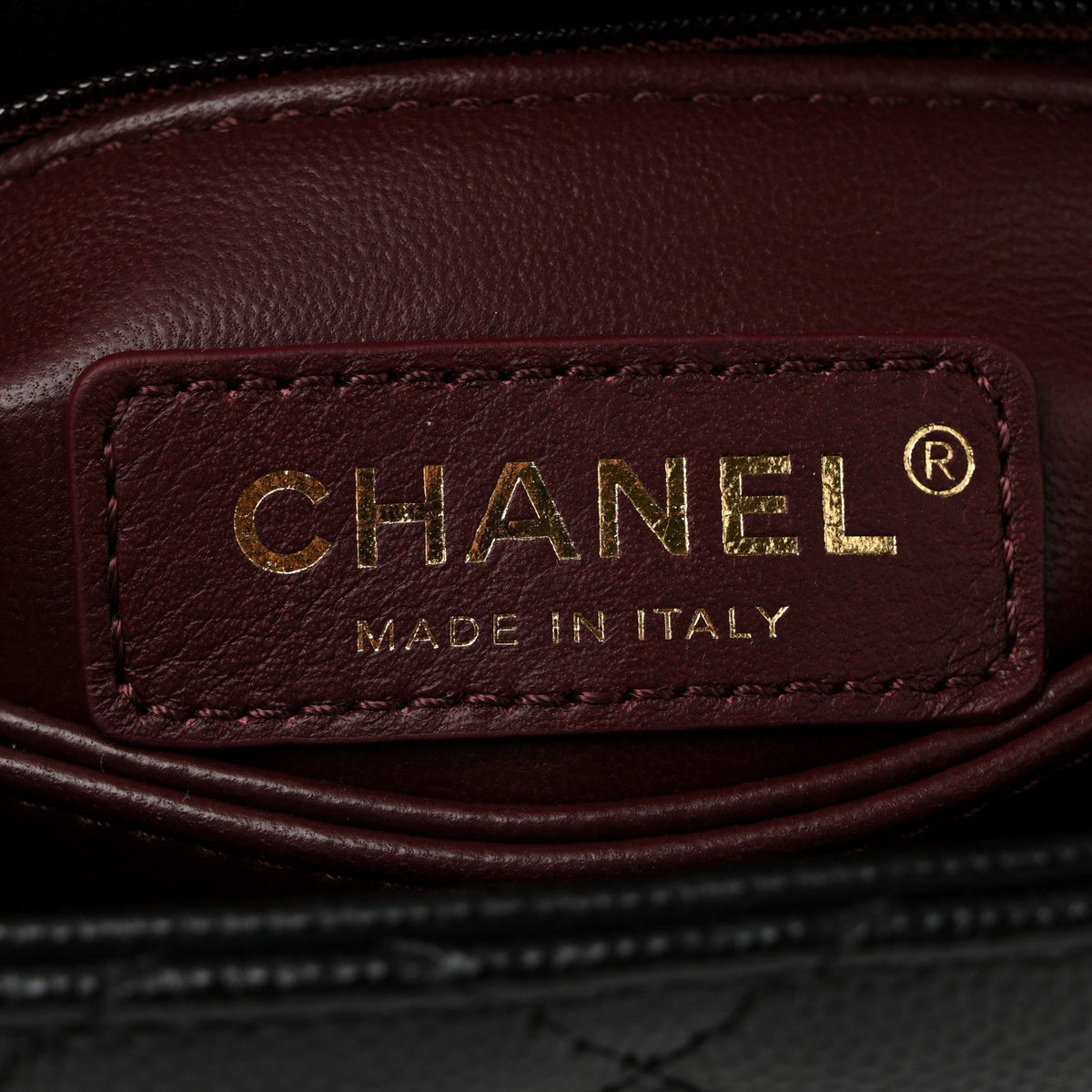 Caviar Quilted Extra Mini Coco Handle Flap Black