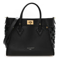 Calfskin Monogram Tufting On My Side Black