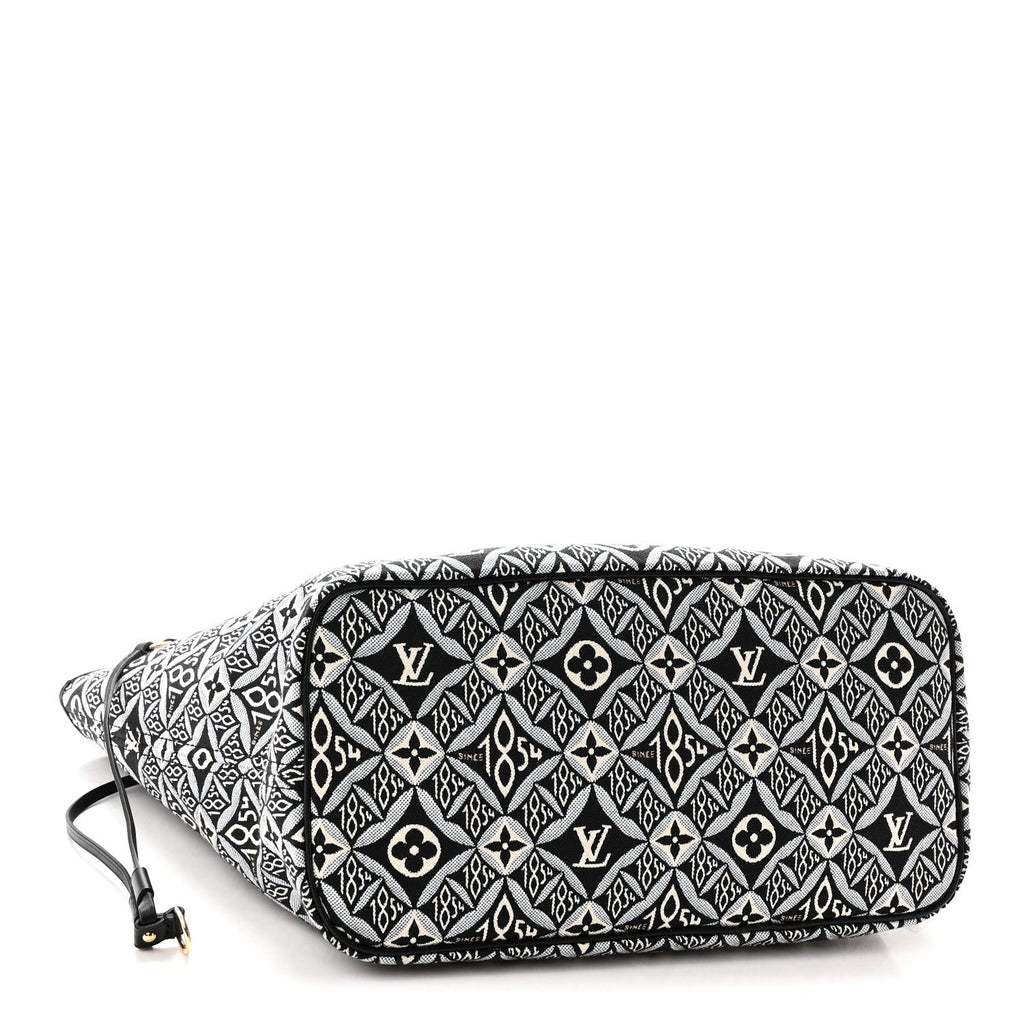 Jacquard Since 1854 Neverfull MM Grey