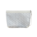 Goyard Conti Pouch White